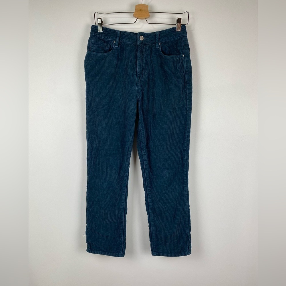 PacSun Navy Corduroy Mom Jeans, Size 27